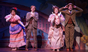 The supporting cast of "Hello, Dolly"