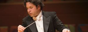 Conductor Gustavo Dudamel leads the LA Philharmonic