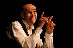 A one-man show of Charles Dickens' classic story