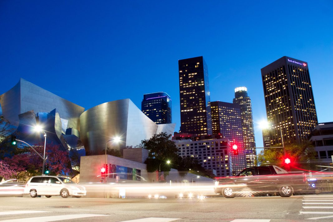 Downtown LA at Night