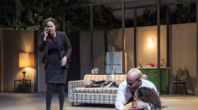 Water by the Spoonful The first play, "Elliot: A Soldier's Fugue" is playing at the Kirk Douglas Theatre