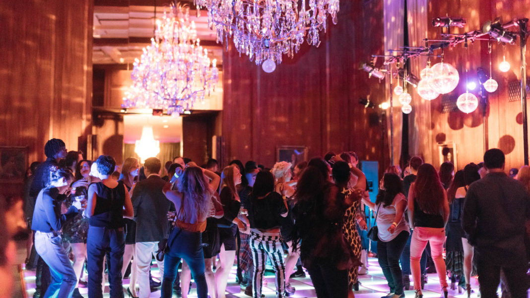 A 70s disco era party takes over the Dorothy Chandler Pavilion