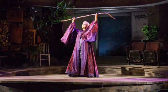 The Tempest Kate Burton plays "Prospera" in the Old Globe's production of "The Tempest"