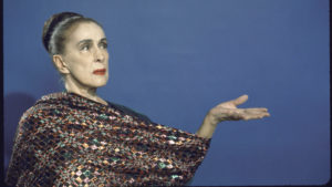 Martha Graham marvels at the miracle of dance