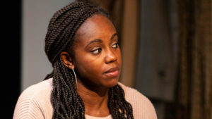 Jordan Boatman plays a college Junior in "The Niceties"