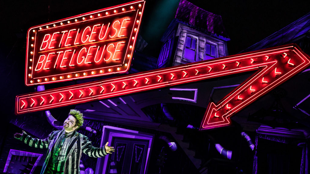 Our 2019 Tony Award Prediction for Best Scenic Design of a Musical is "Beetlejuice"