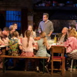 Brian d’Arcy James & the company of The Ferryman (Photo by Joan Marcus)