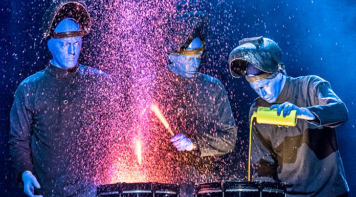 Blue Man Group: Speechless Blue Man Group Speechless opens at the Hollywood Pantages Theatre