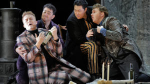 Saimir Pirgu plays "Rodolfo" in "La Boheme" at LA Opera