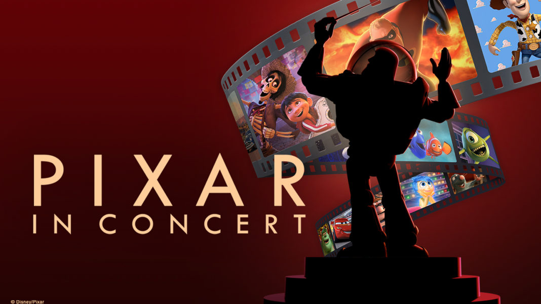 Pixar in Concert is being performed at MUSCO at Chapman University