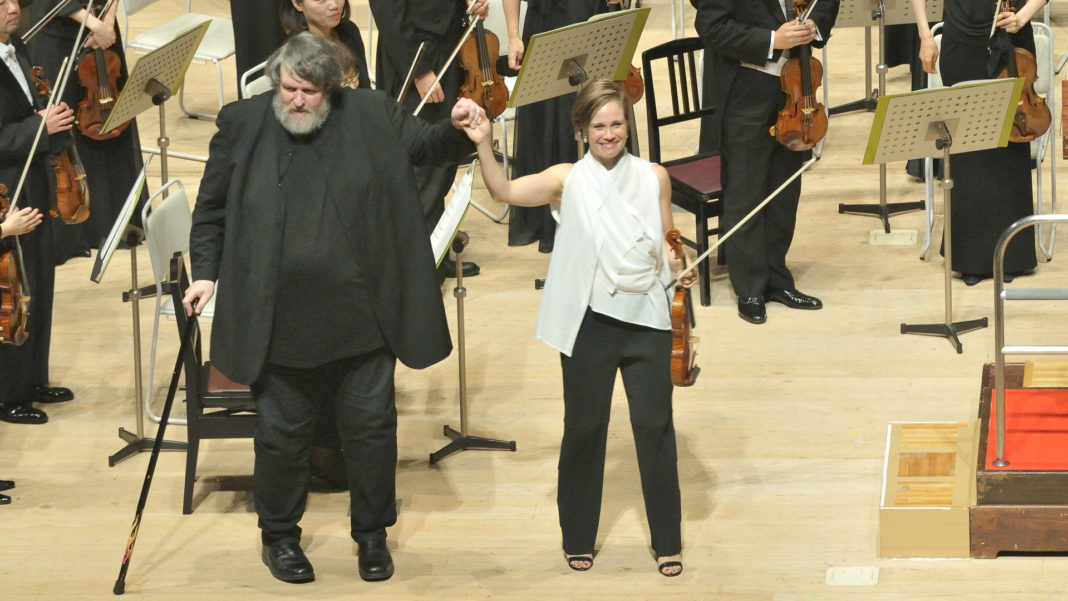 Josefowicz pays tribute to Knussen with four concerts with the LA Phil
