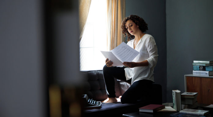 The Longing of Luciana Souza Luciana Souza sings "The Book of Longing" at The Soraya