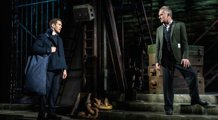 The Last Ship Sting stars in "The Last Ship" at the Ahmanson Theatre