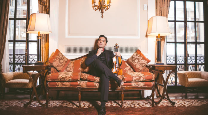 Chaplin’s “Smile” Violinist Phillippe Quint brings "Charlie Chaplin's Smile" to Irvine Barclay Theatre