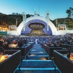 Hollywood Bowl shell with patrons in Box Seats. Photo by Adam Latham.