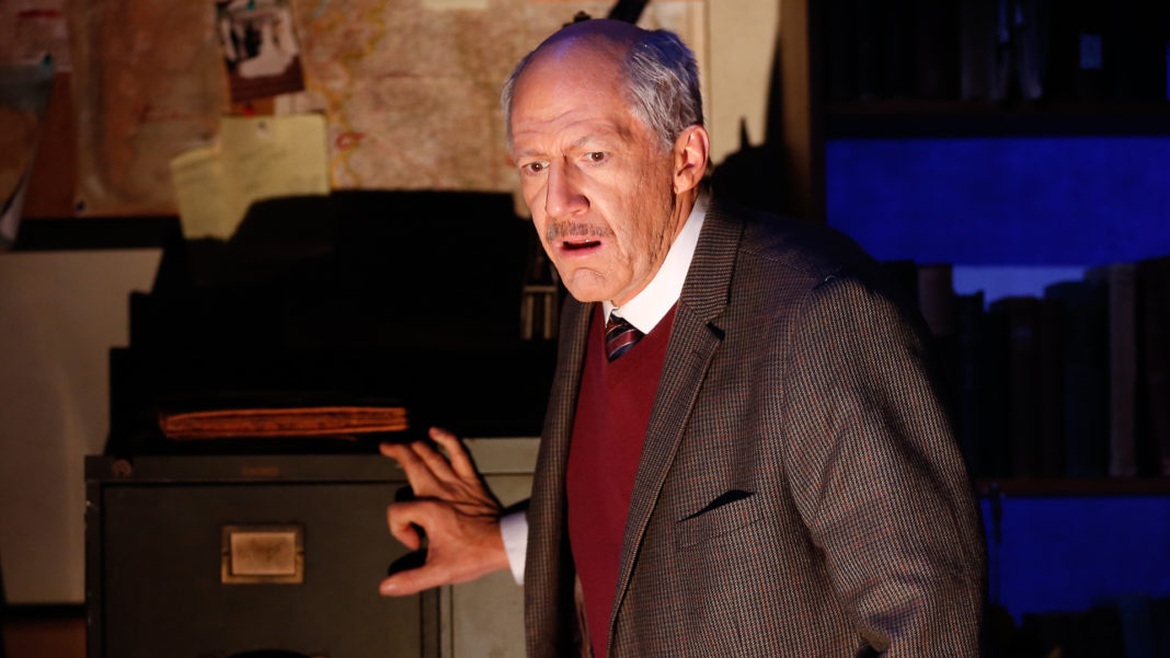 Tom Dugan stars in his one-man show Wiesenthal about Nazi-hunter Simon Wiesenthal