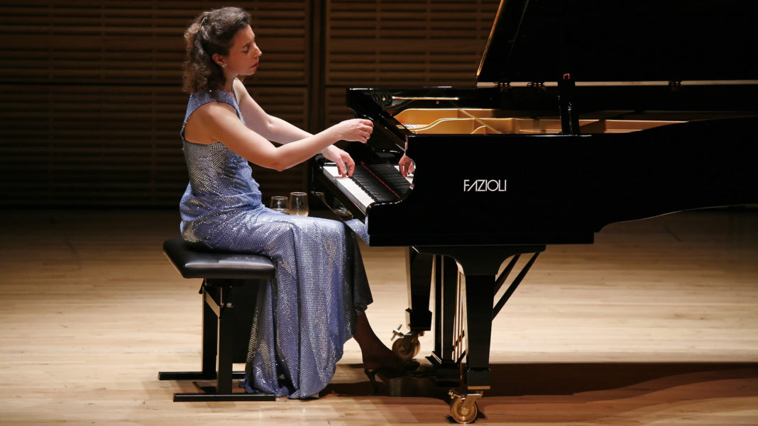 Films of three performances by pianist Angela Hewitt of works by Bach are available from the 92nd Street Y