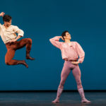 Dances at a Gathering by Jerome Robbins, 
The Royal Ballet, ROH Covent 
Pink; Marianela Nunez,
Mauve; Francesca Hayward,	
Apricot; Yasmine Naghdi,
Blue; Fumi Kaneko,
Green;	Laura Morera*  
Brown; Alexander Campbell,
Green;	William Bracewell,
Purple; Feder