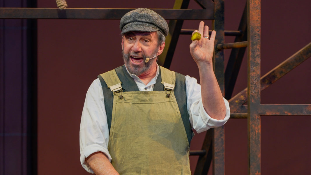 The infallibility of Tevye is part of his appeal says Tom Dugan, writer/star of 