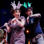 Lesli Margherita and George Salazar in Pasadena Playhouse Holiday Spectacular (Photo by Jeff Lorch-Courtesy Pasadena Playhouse)