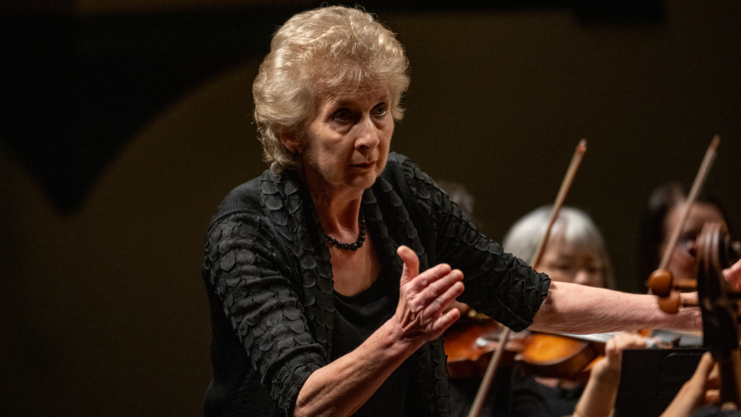 Dame Jane Glover with Music of the Baroque (Courtesy Ravinia Festival) Cultural Attaché talks to conductor Dame Jane Glover about music, faith, legacy and the dreaded